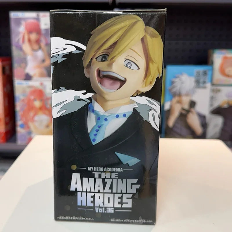 In Stock BANPRESTO My Hero Academia The Amazing Heros Vol.36 Monoma Neito PVC 13CM Anime Action Figures Model Collection Toy