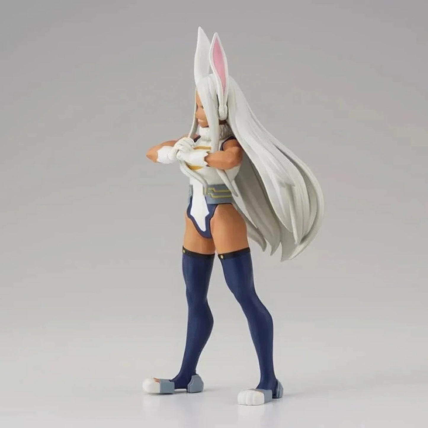 Genuine BANDAI BANPRESTO Anime My Hero Academia Miruko Action Figure Bunny Heros Mirko Collection Model Toy Kids Birthday Gifts