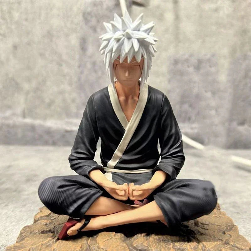15cm Naruto Shippuden Figurine Uzumaki Naruto Meditating Jiraiya Action Figures PVC Anime Model Collection Perimeter Toys Gifts