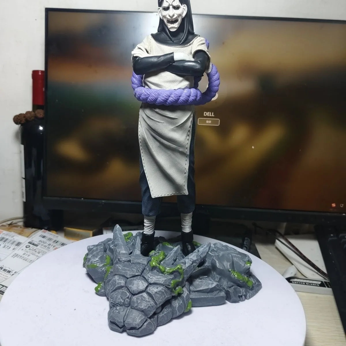 Naruto Akira Organization Orochimaru GK Handmade Anime with Base Surrounding Trendy Play Model Statue Decoration Gift