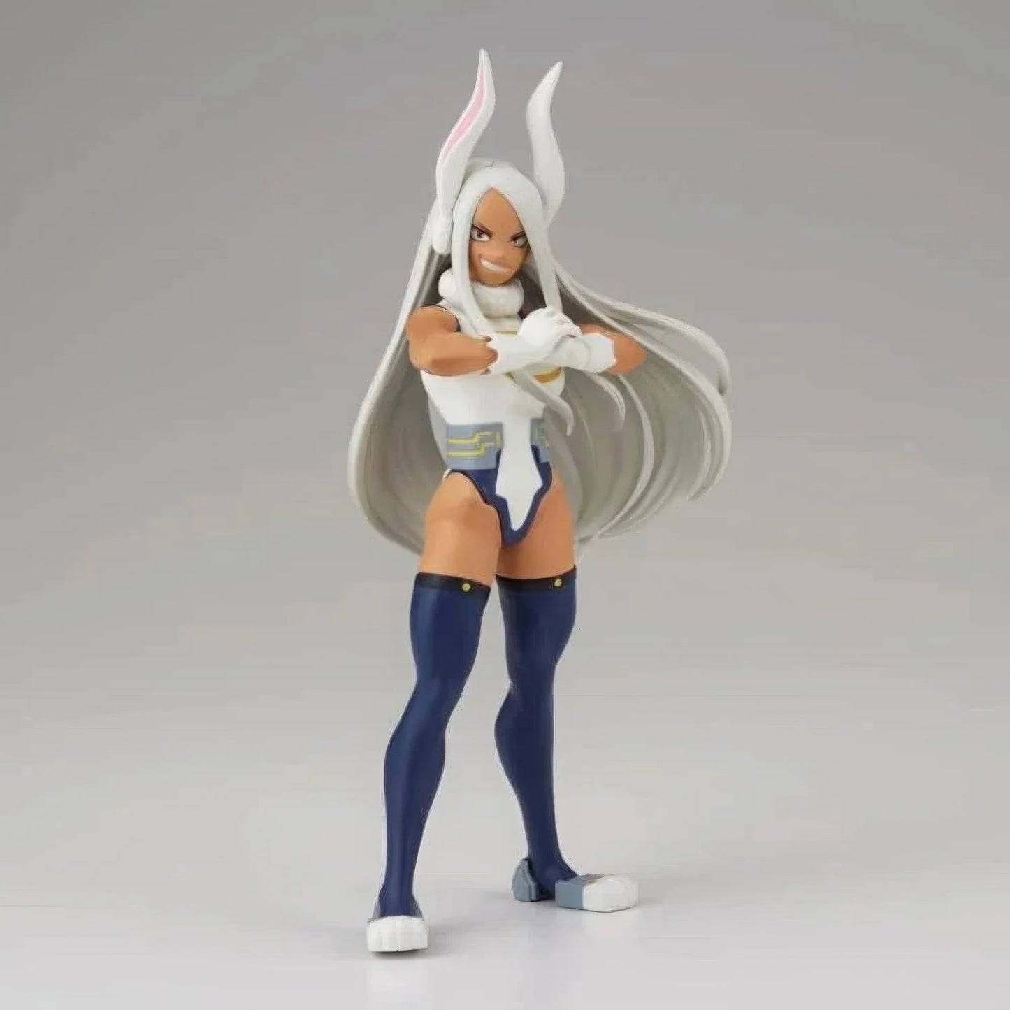Genuine BANDAI BANPRESTO Anime My Hero Academia Miruko Action Figure Bunny Heros Mirko Collection Model Toy Kids Birthday Gifts
