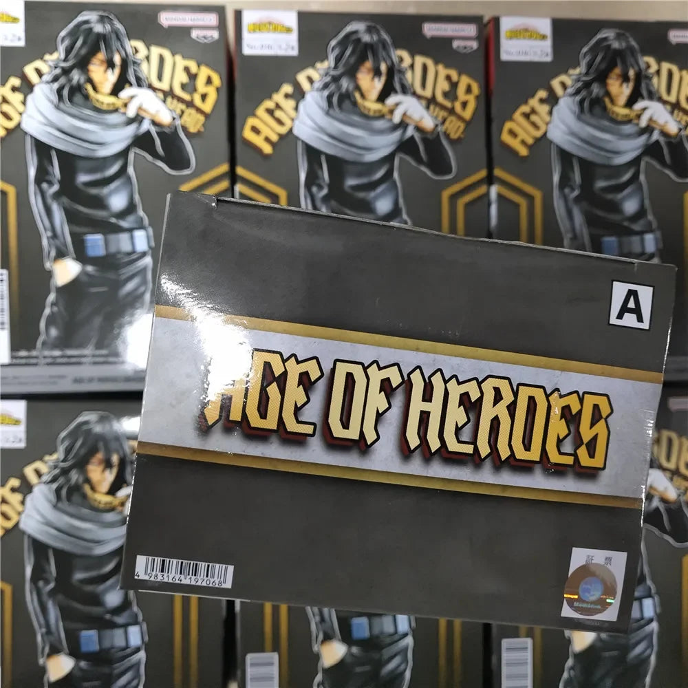 Anime Original Bandai My Hero Academia Aizawa Shouta PVC Action Figures Collect Decorative Model Figurine Toys Birthday Gift