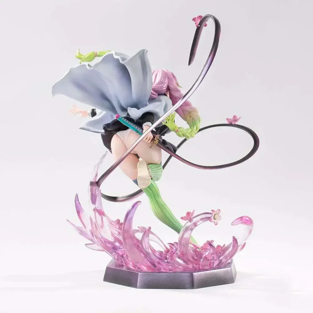 Kanroji Mitsuri Kimetsu No Yaiba Figure 22cm Demon Slayer Anime Figures Shinobu Action Figures Kamado Nezuko Sexy Figurine Toys