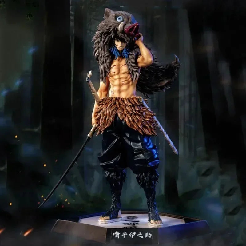 30cm Demon Slayer Figures Hantengu Anime Figure Himejima Gyoumei Figurine Kimetsu No Yaiba Tomiokagiyuu Statue Gk Pvc Toys Gift