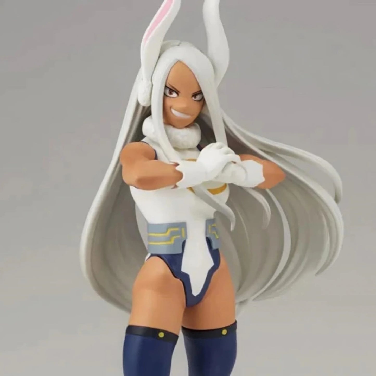 Genuine BANDAI BANPRESTO Anime My Hero Academia Miruko Action Figure Bunny Heros Mirko Collection Model Toy Kids Birthday Gifts
