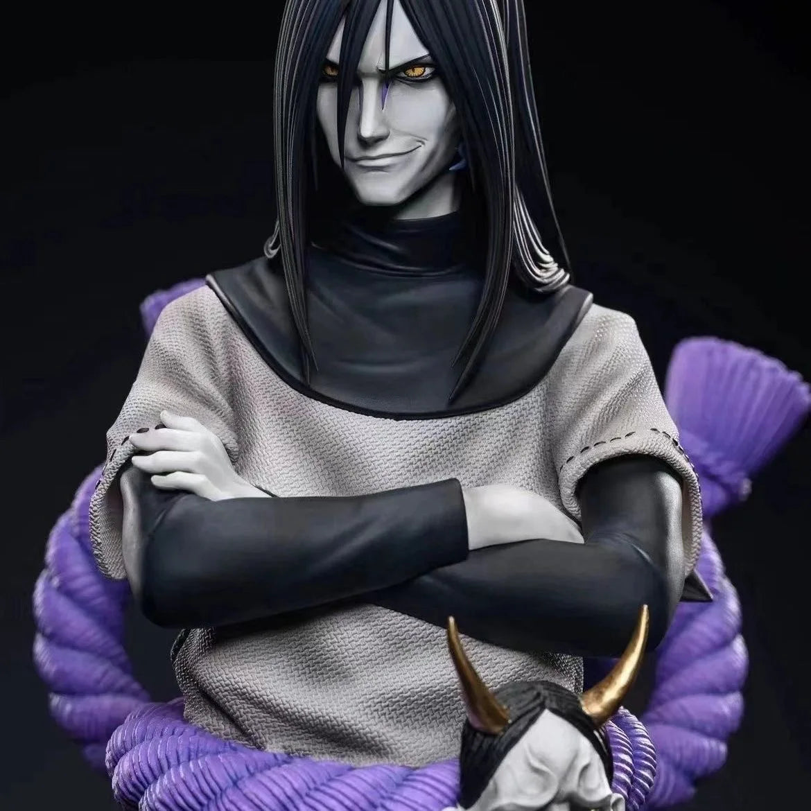 Naruto Akira Organization Orochimaru GK Handmade Anime with Base Surrounding Trendy Play Model Statue Decoration Gift