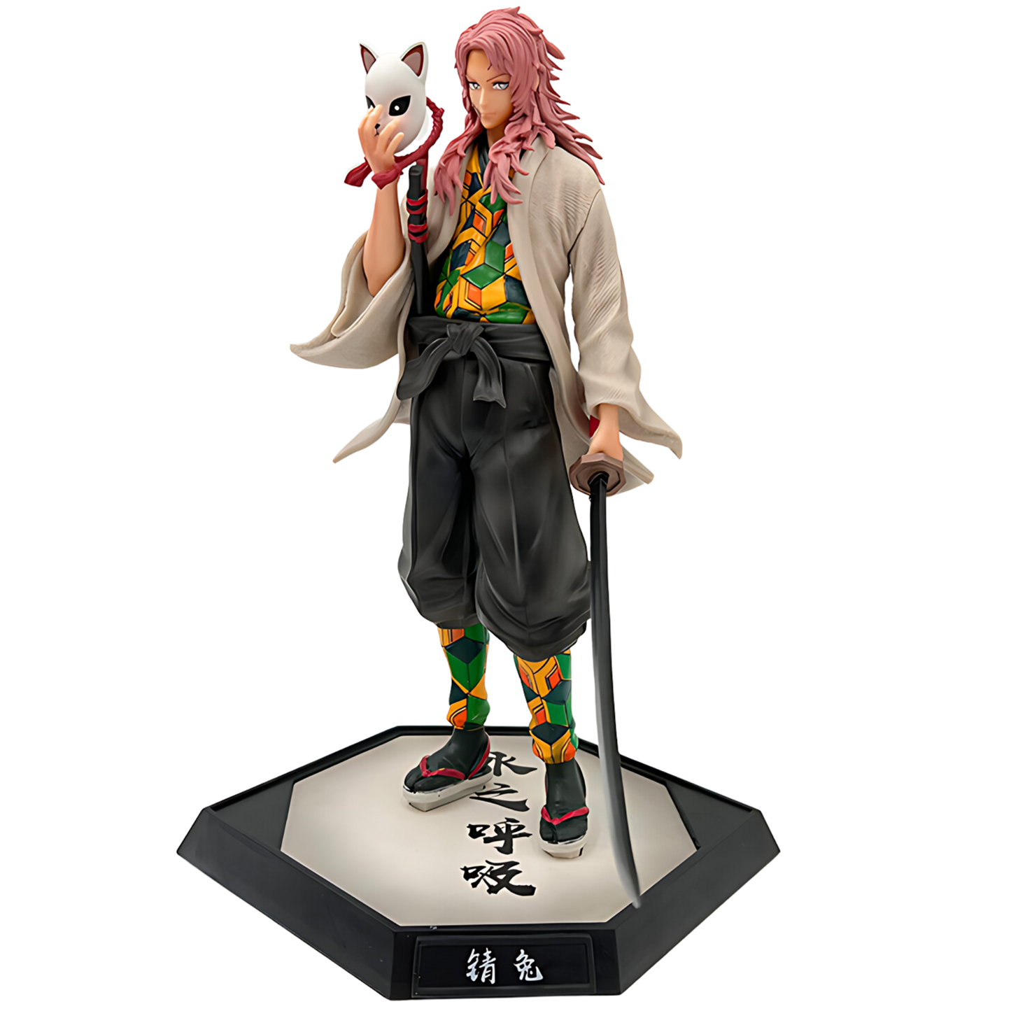 30cm Demon Slayer Figures Hantengu Anime Figure Himejima Gyoumei Figurine Kimetsu No Yaiba Tomiokagiyuu Statue Gk Pvc Toys Gift