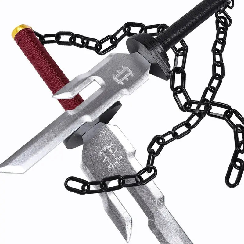 Jujutsu Kaisen Weapon Fushiguro Toji Inverted Spear of Heaven Chain of a Thousand Miles 46cm Wooden Weapon Model for Cosplay Toy