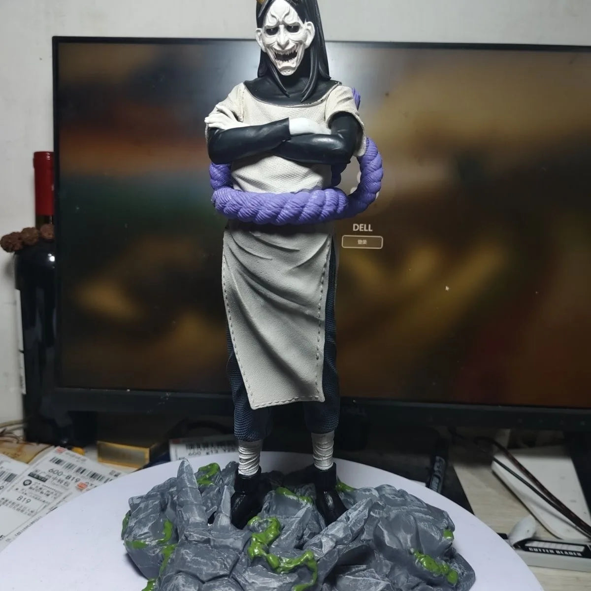 Naruto Akira Organization Orochimaru GK Handmade Anime with Base Surrounding Trendy Play Model Statue Decoration Gift
