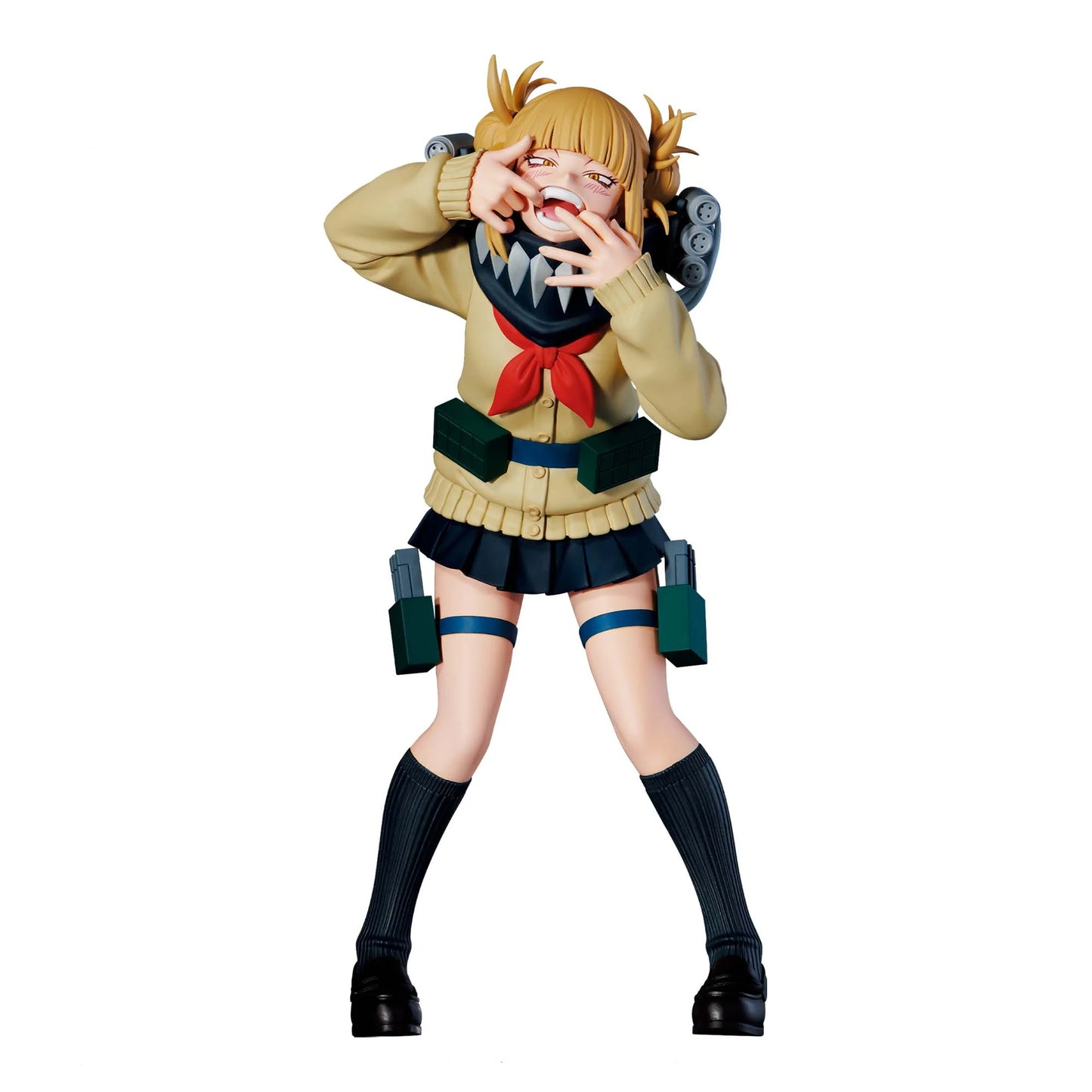 Bandai Original Anime Action Figure MY HERO ACADEMIA THE EVIL VILLAINS-DX-HIMIKO TOGA Ⅲ PVC TOMURA SHIGARAKI Model Toys 10-18CM