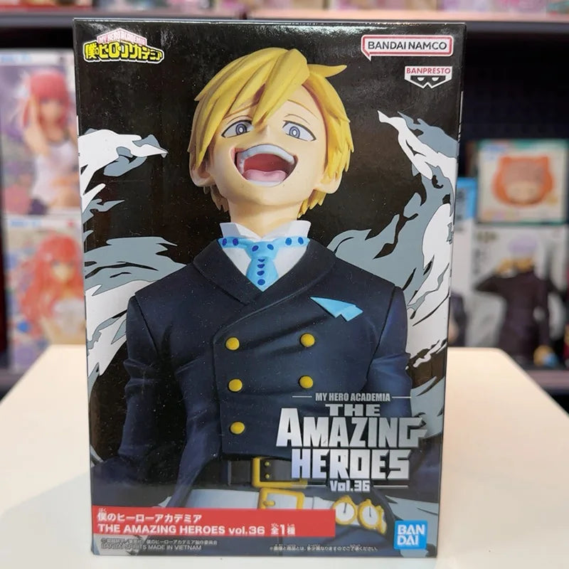 In Stock BANPRESTO My Hero Academia The Amazing Heros Vol.36 Monoma Neito PVC 13CM Anime Action Figures Model Collection Toy