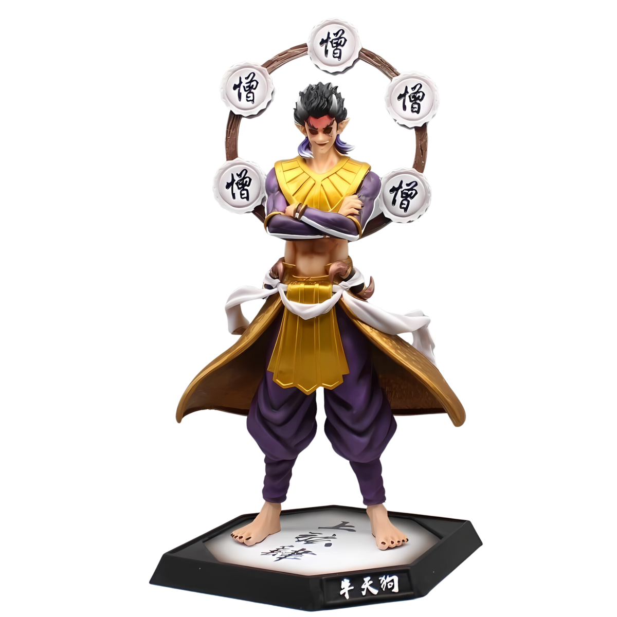 30cm Demon Slayer Figures Hantengu Anime Figure Himejima Gyoumei Figurine Kimetsu No Yaiba Tomiokagiyuu Statue Gk Pvc Toys Gift