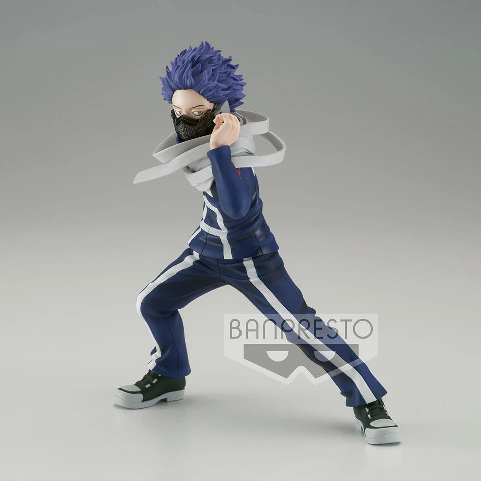 Original Genuine Bandai Banpresto My Hero Academia Amazing 18cm Shinso Hitoshi Vol.18 Anime Action Model For Kid Gifts