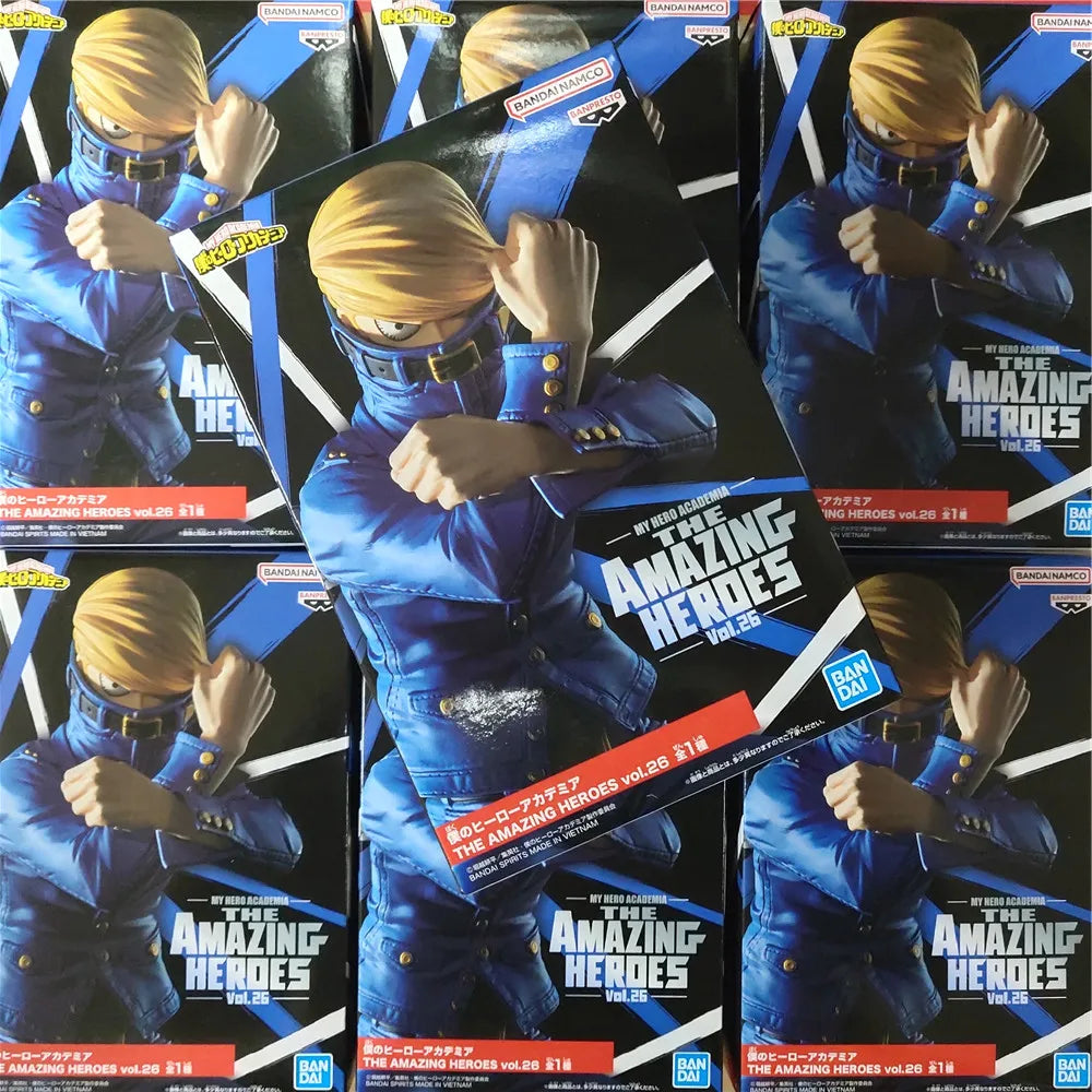 Original Bandai My Hero Academia Anime Best Jeanist PVC Action Figures 150mm Figurine Toys