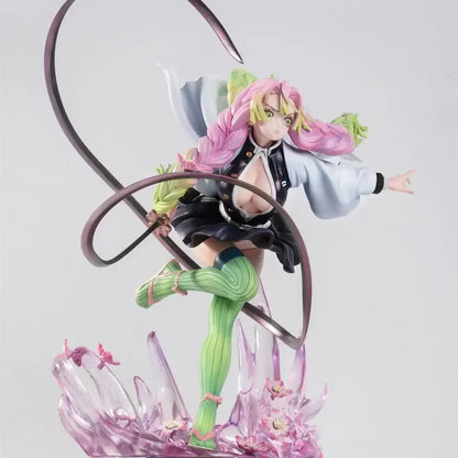 Kanroji Mitsuri Kimetsu No Yaiba Figure 22cm Demon Slayer Anime Figures Shinobu Action Figures Kamado Nezuko Sexy Figurine Toys
