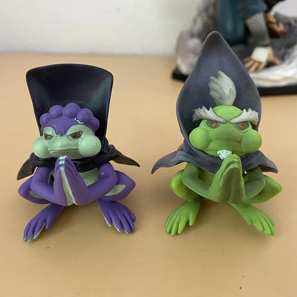 Naruto Anime Jiraiya Shippuden Figure PVC Ninja Hama Sennin Gk Statue With Frog Toy Collection Model Doll Gift Room Decoration