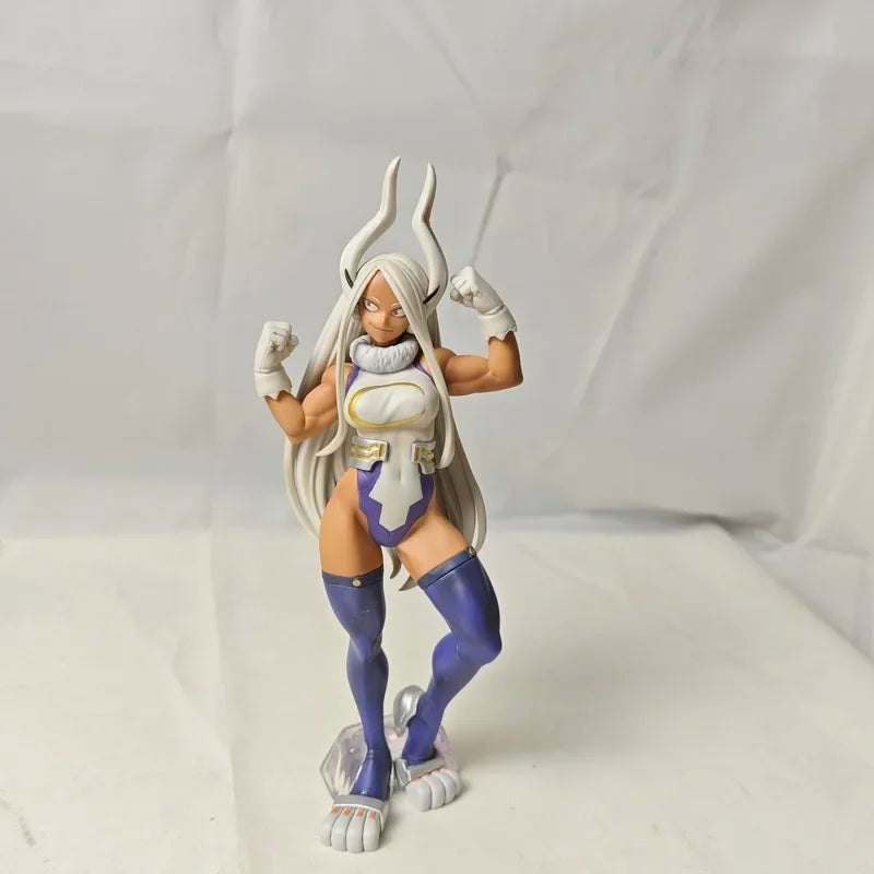 Bandai 16cm Japanese Original Anime Figure My Hero Academias Mirko Action Figure Collectible Model Toys For Children Gift