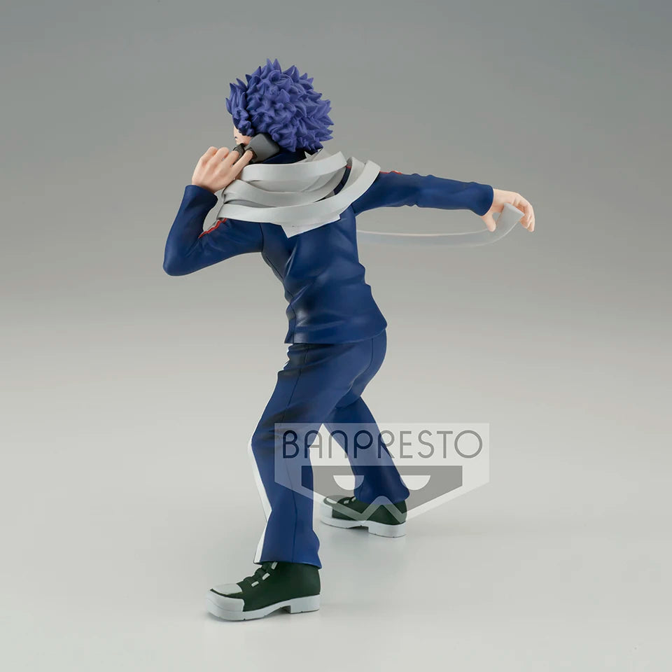 Original Genuine Bandai Banpresto My Hero Academia Amazing 18cm Shinso Hitoshi Vol.18 Anime Action Model For Kid Gifts