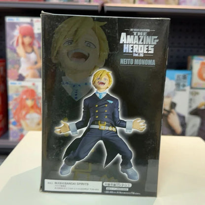 In Stock BANPRESTO My Hero Academia The Amazing Heros Vol.36 Monoma Neito PVC 13CM Anime Action Figures Model Collection Toy