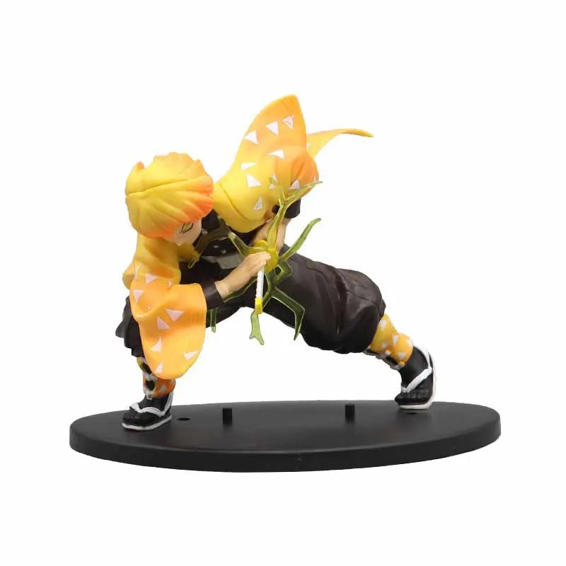 NEW Demon Slayer Anime Figure Tanjirou Agatsuma Zenitsu Kyoujurou Anime Model Action Figure PVC collection Toy for Kids Gift