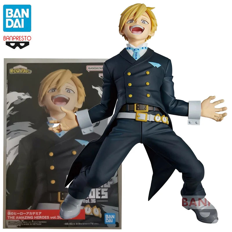In Stock BANPRESTO My Hero Academia The Amazing Heros Vol.36 Monoma Neito PVC 13CM Anime Action Figures Model Collection Toy
