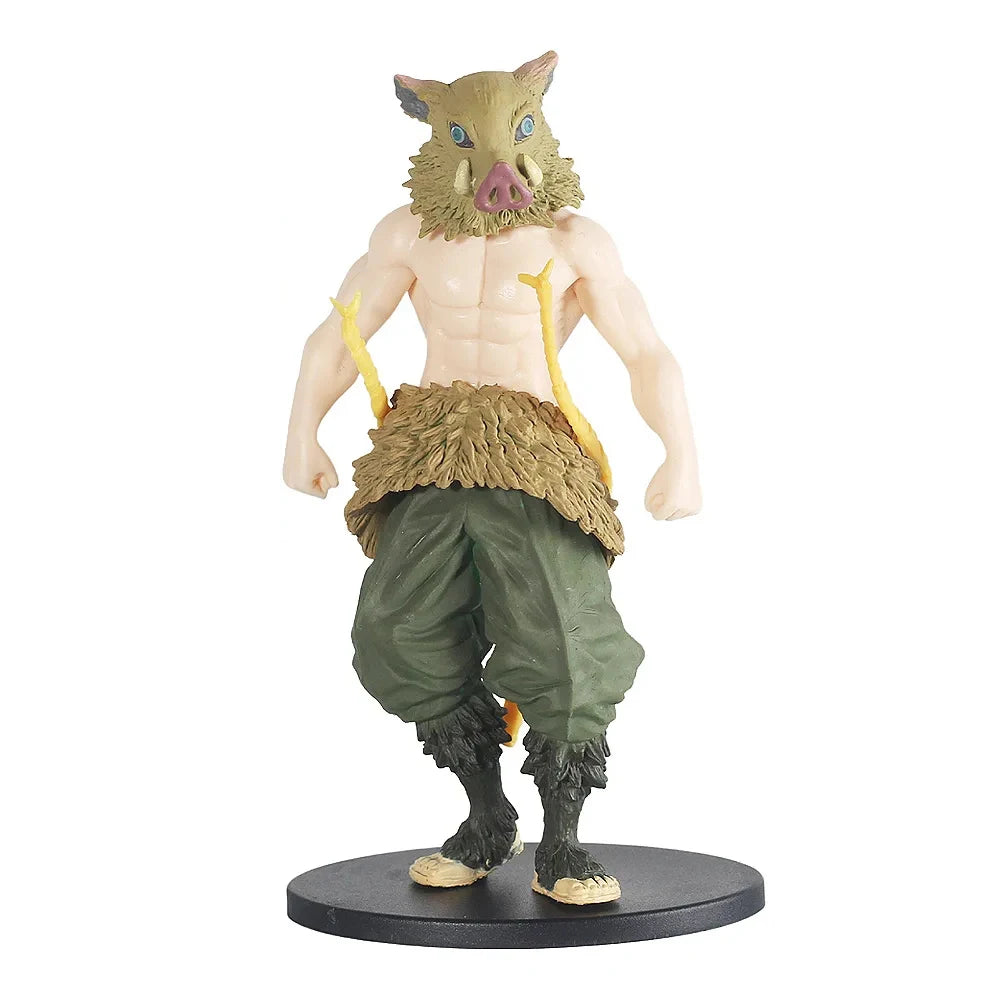 Demon Slayer Anime Figure Kimetsu no Yaiba Action Figure Nezuko/Tanjirou/Zenitsu/Inosuke/Shinobu/Miritsu Figurine Doll Toys Gift