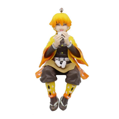 Demon Slayer Anime Figure Kimetsu no Yaiba Action Figure Nezuko/Tanjirou/Zenitsu/Inosuke/Shinobu/Miritsu Figurine Doll Toys Gift
