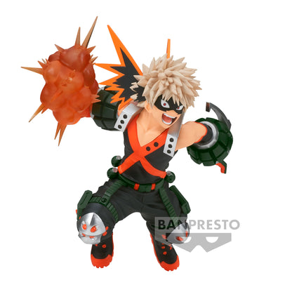 Original My Hero Academia Bakugou Katsuki THE AMAZING HEROES PLUS  Bandai Anime Endeavour Action Figure PVC Model Toys Figurine