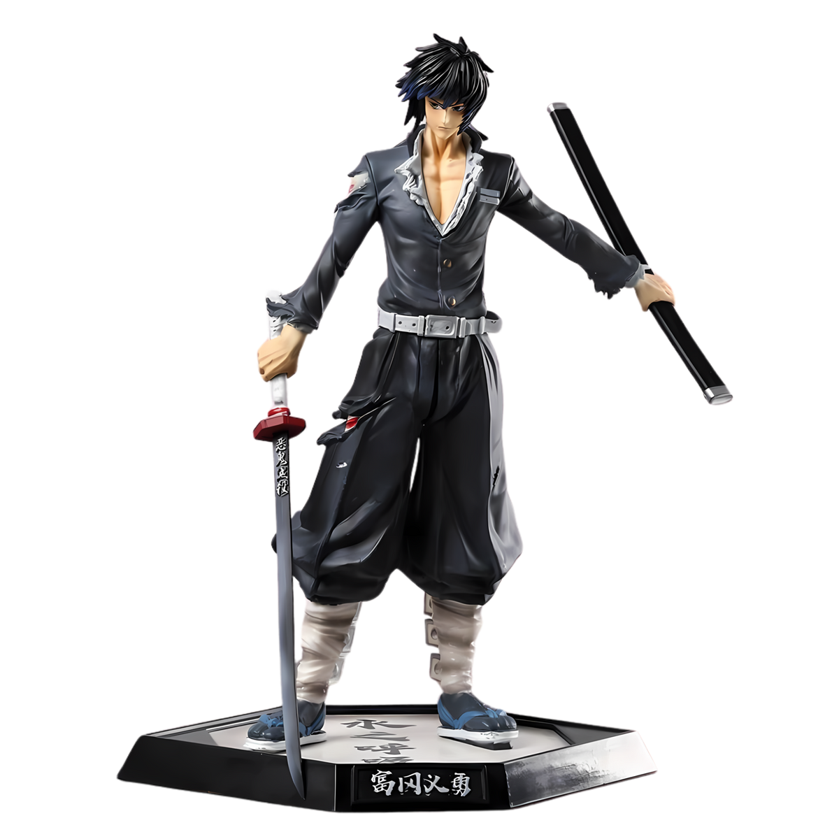 30cm Demon Slayer Figures Hantengu Anime Figure Himejima Gyoumei Figurine Kimetsu No Yaiba Tomiokagiyuu Statue Gk Pvc Toys Gift